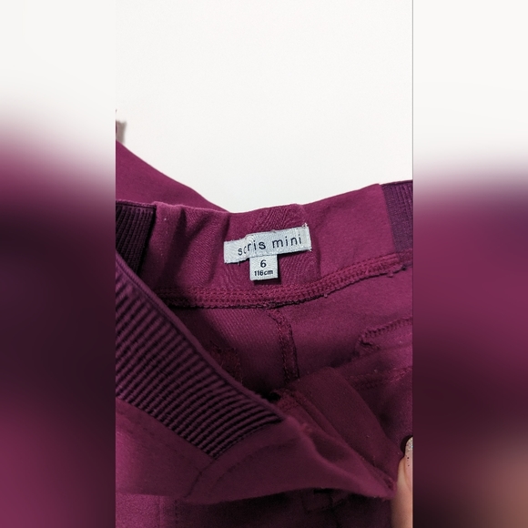 Souris Mini 2 Piece Girls Outfit, Size 5-6 Sweater/Pants, Fair Isle Pattern - Picture 7 of 12